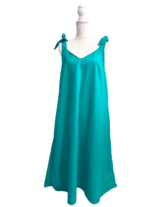 Aqua Maxi Dress