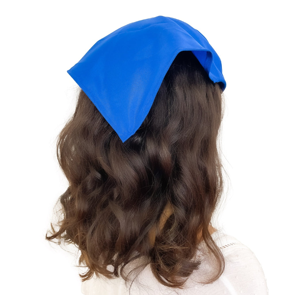 Blue Hair Scarf