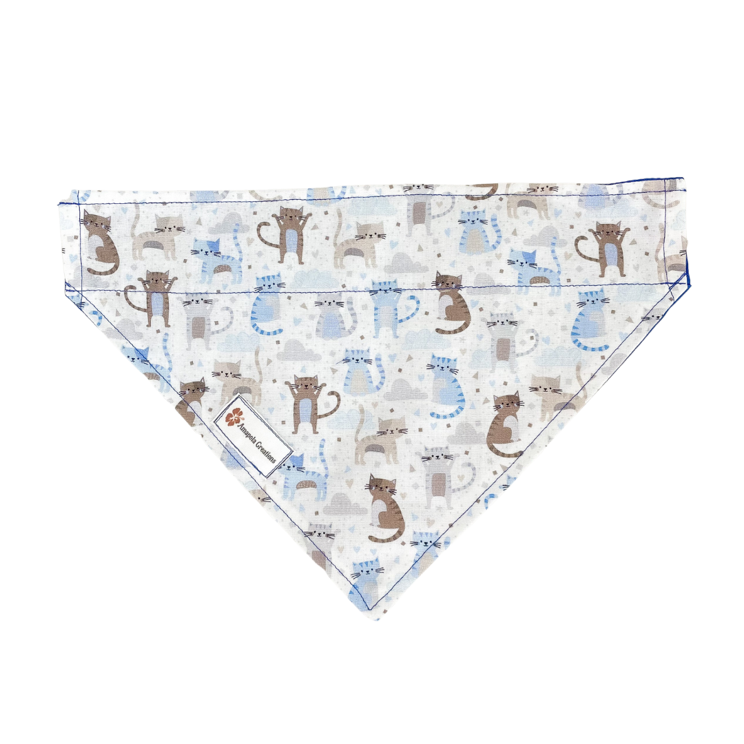 Cats Brown Bandana for Pets