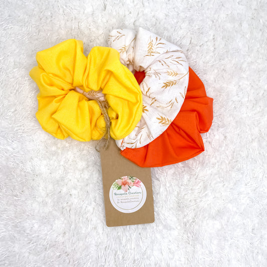 Autumn Leaves Scrunchies Pack