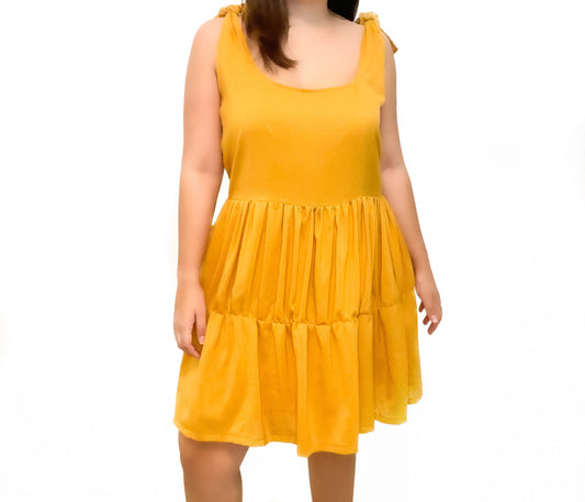 Liana Golden Dress