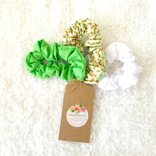 Lime Scrunchies Pack