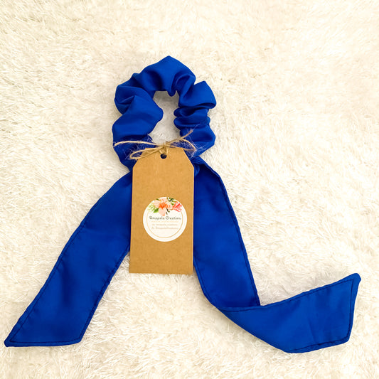 Royal Scarf Scrunchie