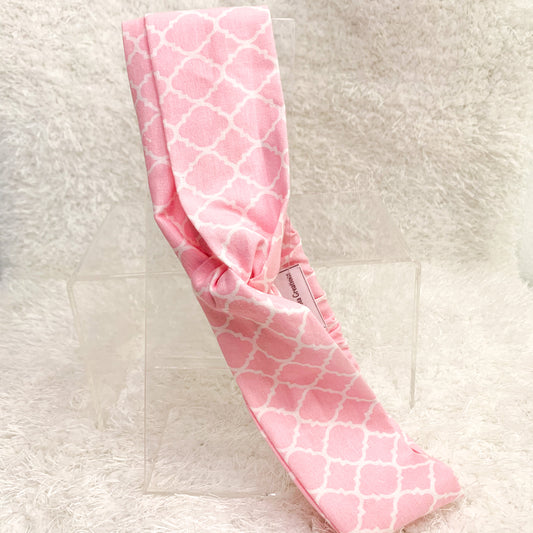 Dusty Rose Knotted Bandana