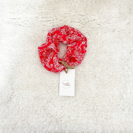 Crimson Scrunchie