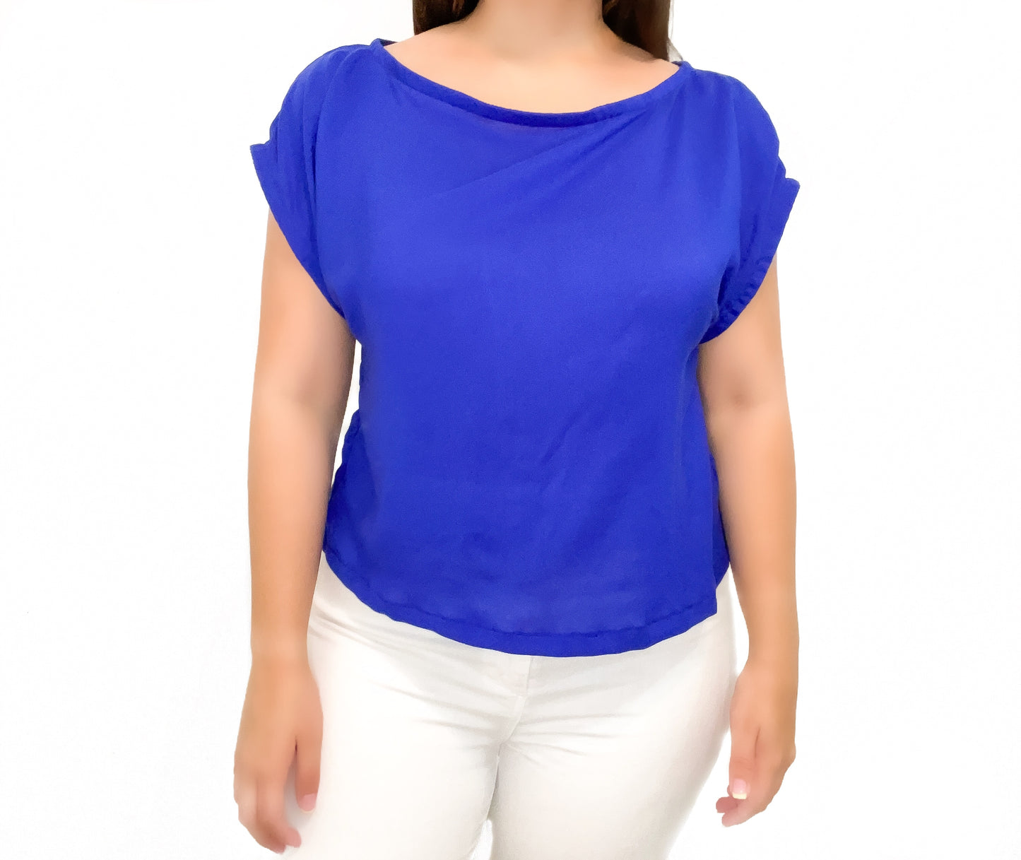 Liana Navy Blouse