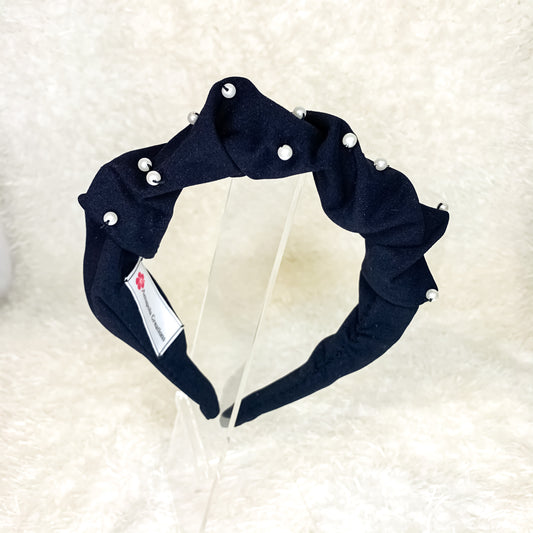 Midnight Pearl Headband