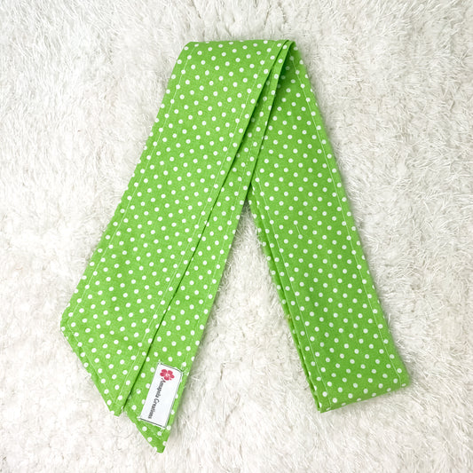 Green Polka Dots Bandana